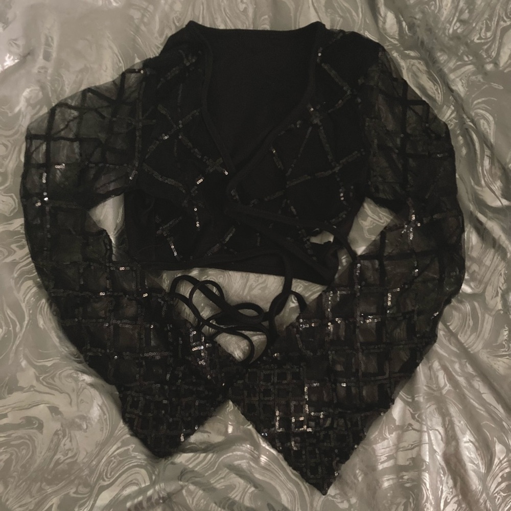 Sequin blouse